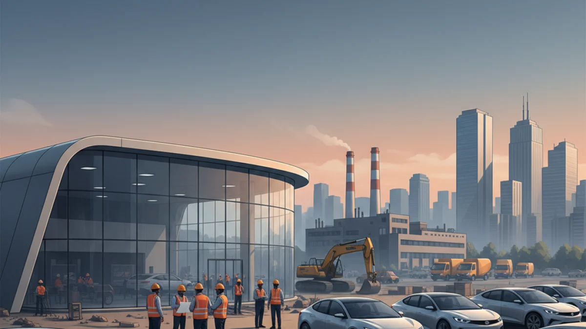 Investment required for New Car showroom