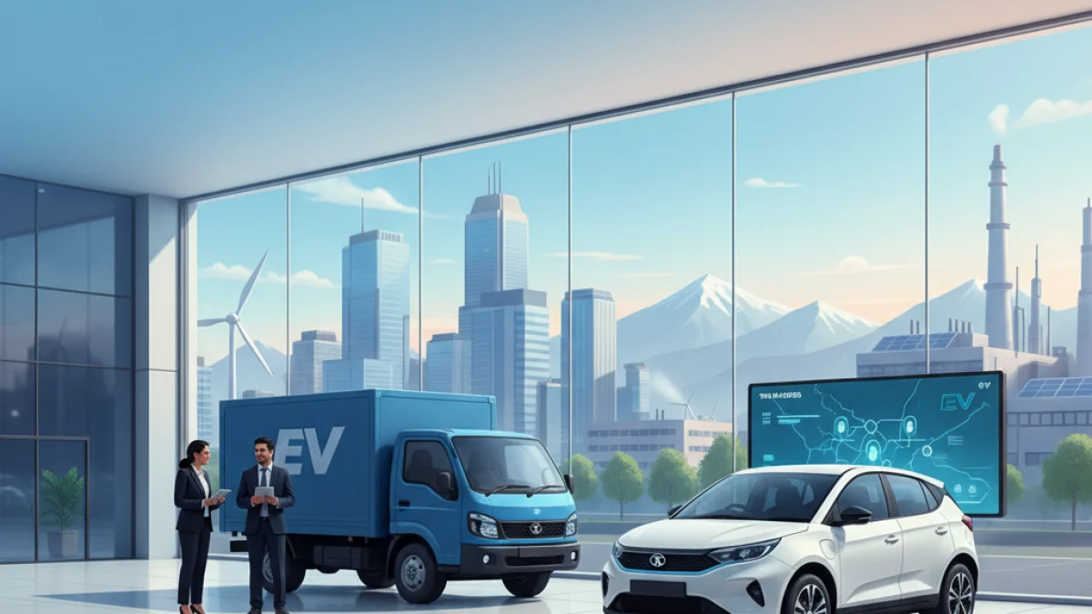 Tata Motors electric dealership in Canada